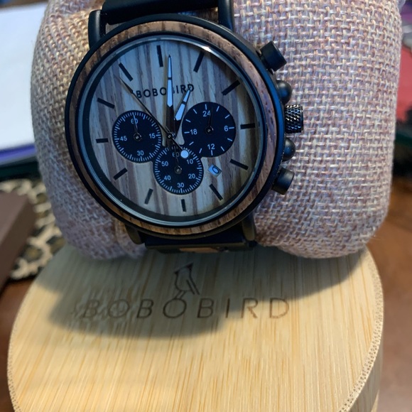 Bobo Bird - beautiful Wooden watch - Picture 3 of 5